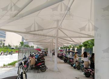 怎么樣能使膜結(jié)構(gòu)停車棚長(zhǎng)久使用