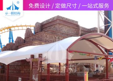 上海示一膜結(jié)構(gòu)遮陽(yáng)雨棚伴您熱辣一夏