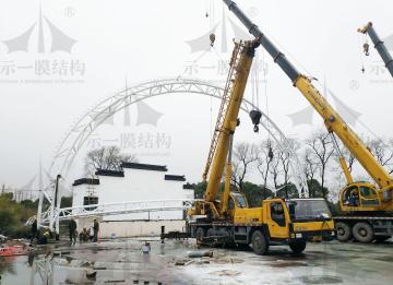 膜結構工程施工前的準備工作有那些？
