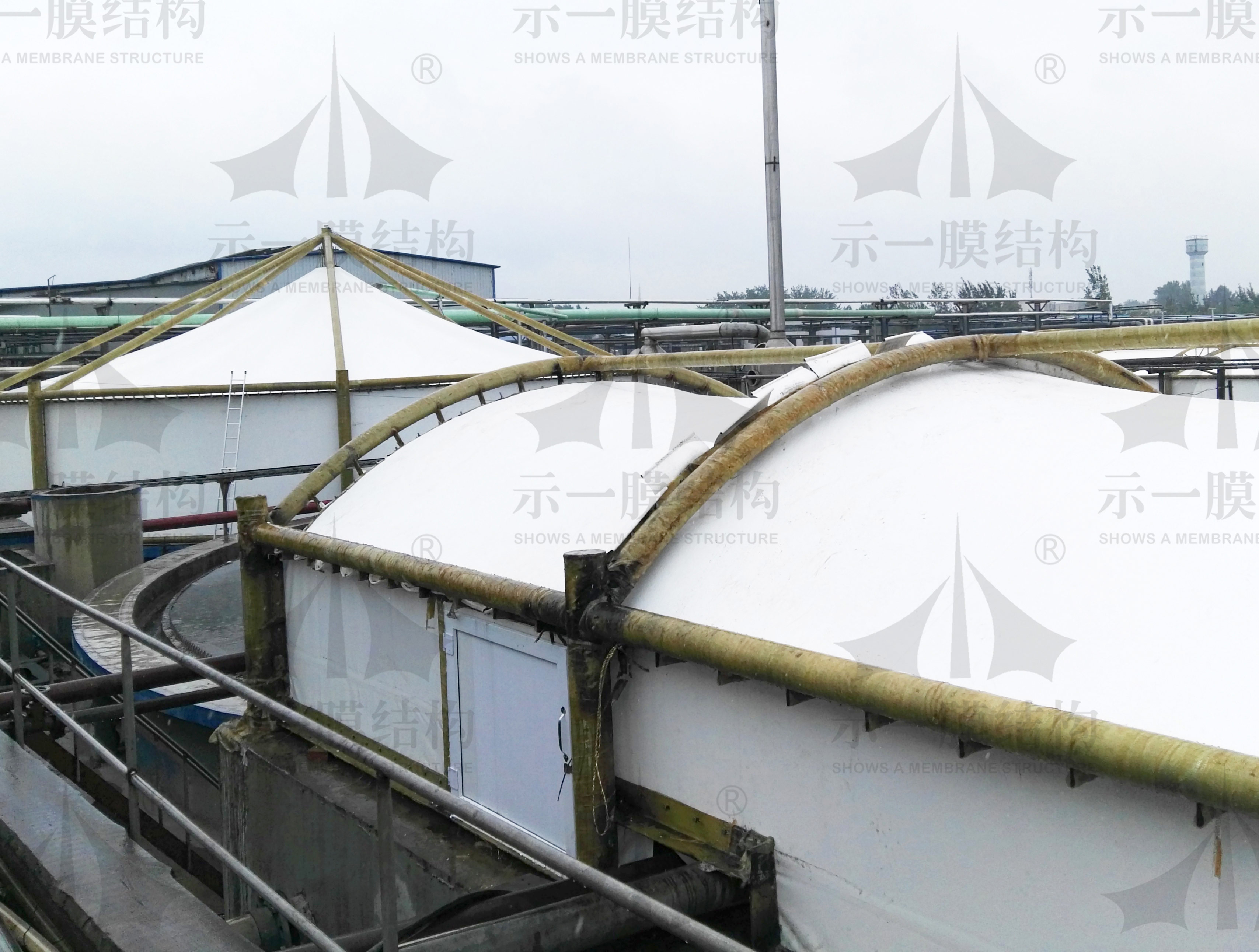 膜結(jié)構(gòu)污水池加蓋到底能否解決環(huán)保問(wèn)題呢？