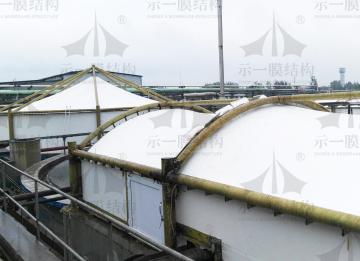 膜結(jié)構(gòu)污水池加蓋到底能否解決環(huán)保問題呢？