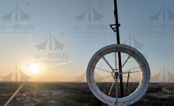 風力發(fā)電機增速涵道膜結(jié)構(gòu)-2